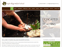 Tablet Screenshot of maplevillageschool.org